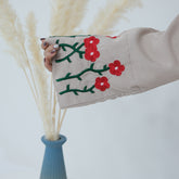 LR738-LR742  Middle East Turkey Dubai Flower Embroidery Series Elegant Dress - MinYang Fashion Apparel Accessory Manufacturer