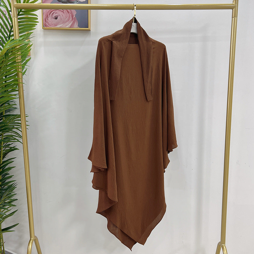 HJ907 Solid Color Hijab Middle East Dubai Turkey Solid Color Big Hijab