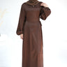 Brown+ Chiffon Hijab
