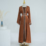 Brown cardigan + LR593 inner wear + HJ915 headscarf