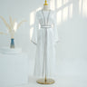 White cardigan + LR593 inner wear + HJ915 headscarf