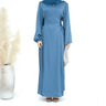 Hole blue+ Chiffon Hijab