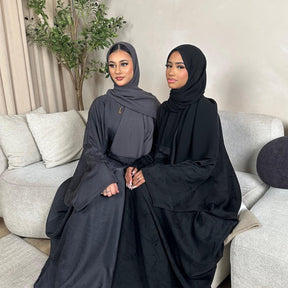 LRDB005   （abaya+hijab)Fashion jacquard dress