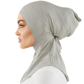 HX001  Plain Bamboo Fiber Jersey Knit Adjustable Pull-On Cap