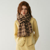 TLQHZZ-119 plaid winter scarf