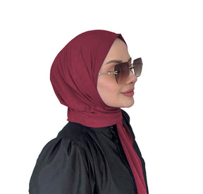 2026.4.21-1  Plain Skin-Friendly Polyester Hijab