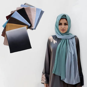 JBWJ001 Watercolor Printed Cloud-Soft Stretch Hijab