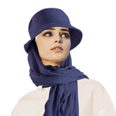 JDPM-58  Summer hat basin hat scarf one-piece hat Muslim hood Outdoor shade Muslim hood plain hijab instant hijab sport hijab