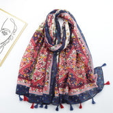 JY221107 ethnic style printed scarf