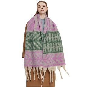 JH-TH22 fashion tassel winter scarf