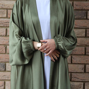 LR469 plain muslim abaya