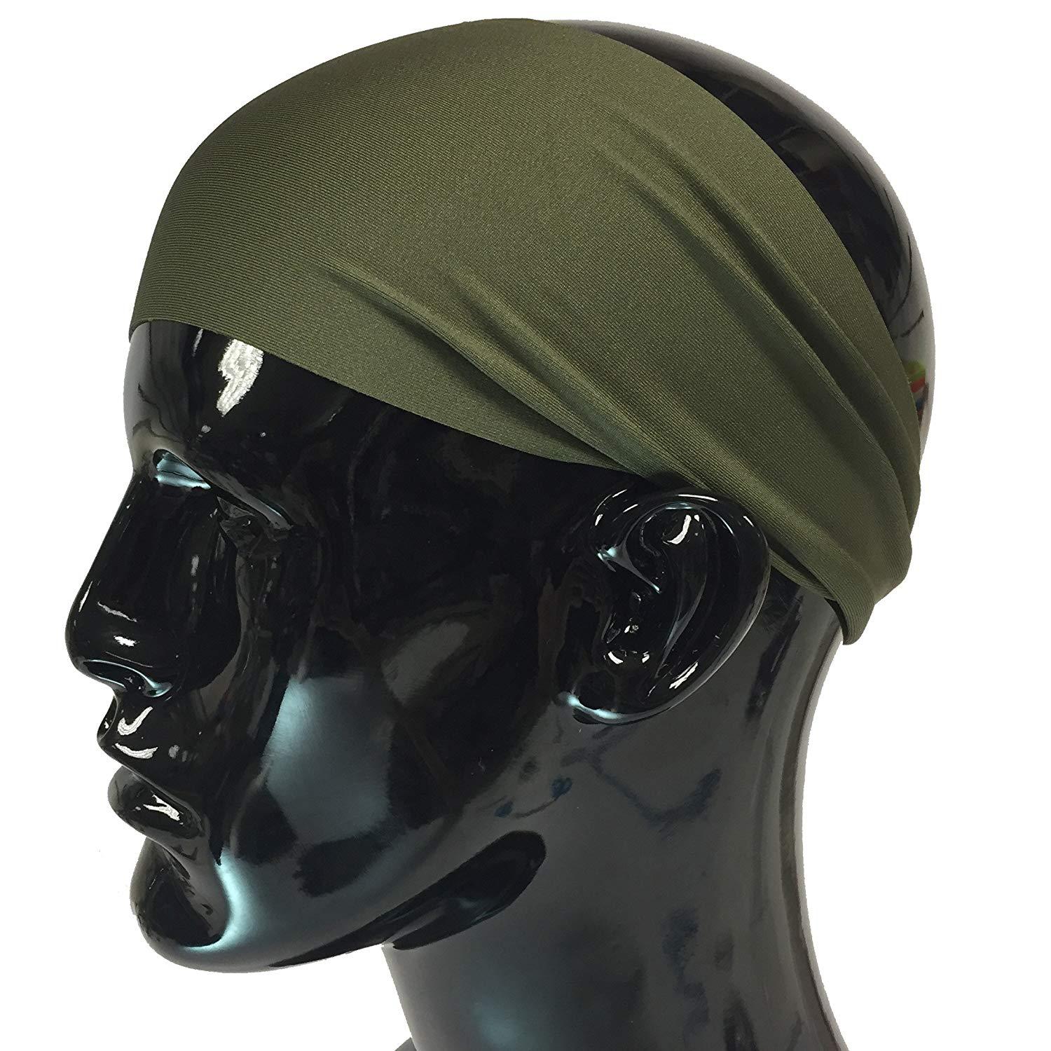 1952  Men's Sports Elastic Moisture-Wicking Headband