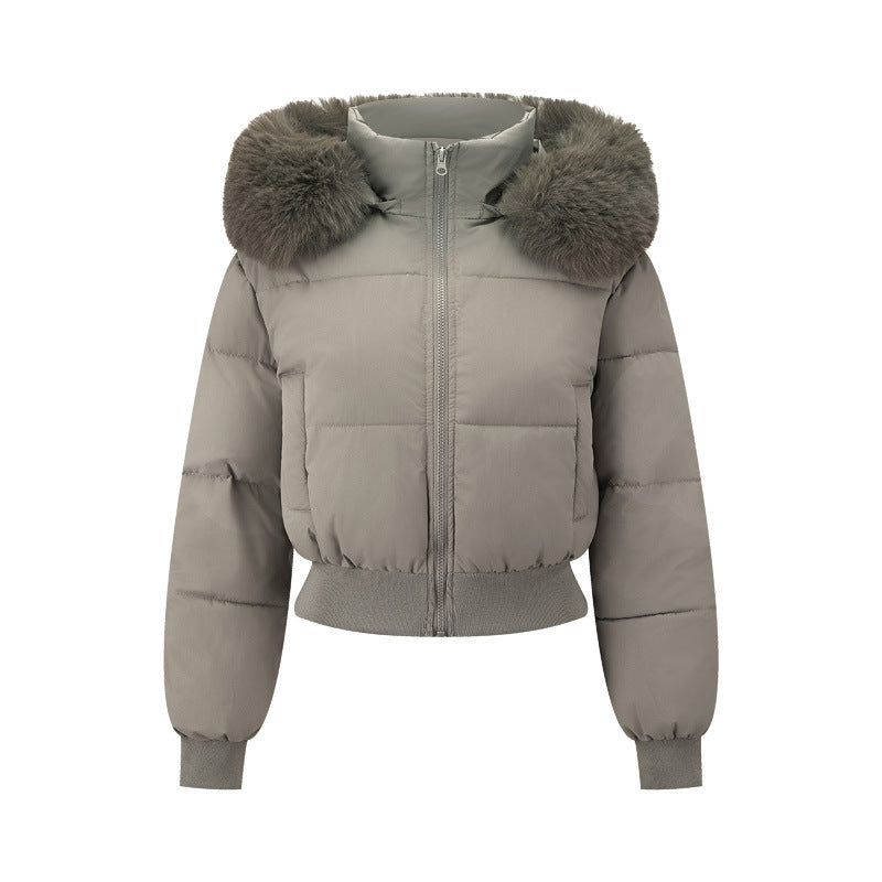 523  Women's Short Slim Winter Cotton-Padded Jacket Coat