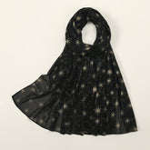 YW260-265 printed hot stamping chiffon hijab