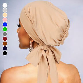 TJ-72  Plain Jersey Breathable Hijab Cap