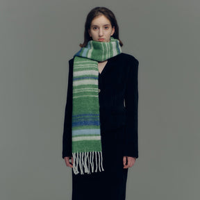 TLQHZZ-094 color stripe winter scarf