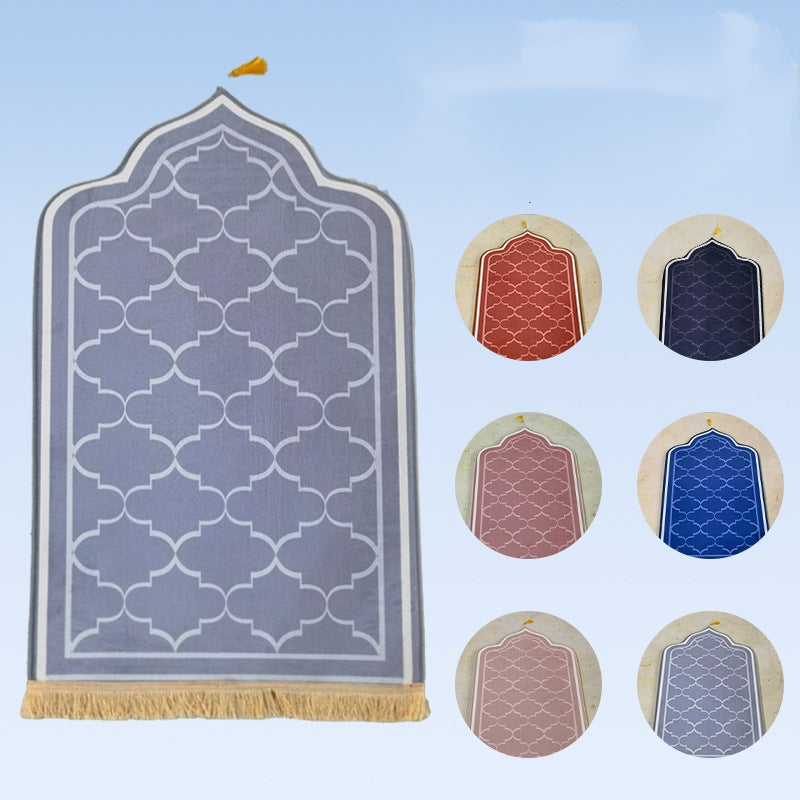 HS-1  Printed Extra-Thick Polyester Prayer Mat