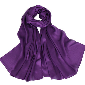 YW94 satin silk plain hijab