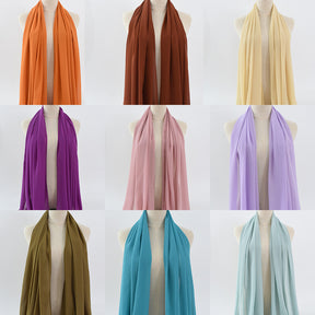 G50 132 warna Tudung chiffon mutiara