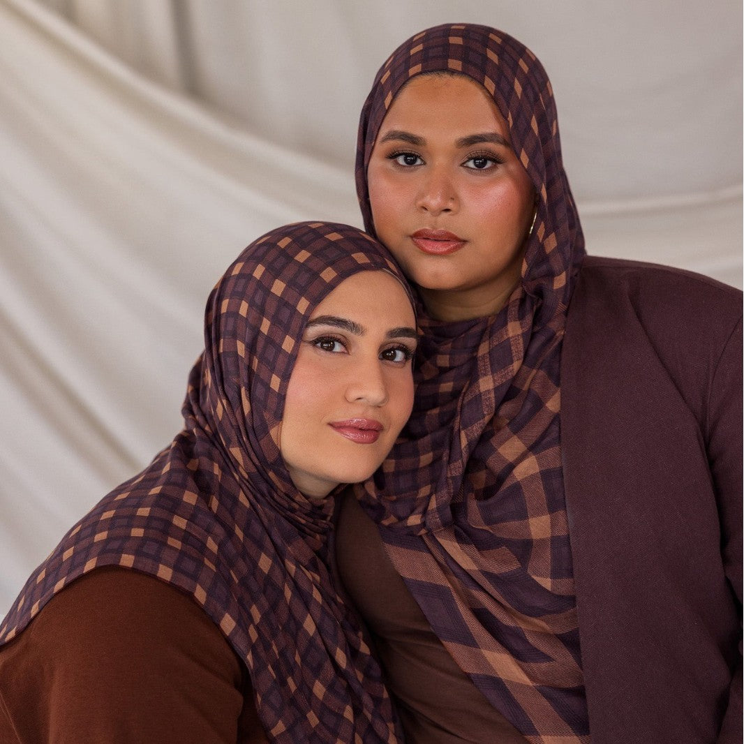 DL001 Printed Modal Hijab