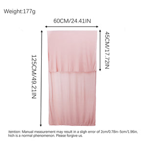 ROM-01  Mercerized Cotton Jersey Hijab – Integrated Pullover Sand-Proof Design