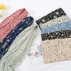 YW234 115*115 printed chiffon kerchief hijab