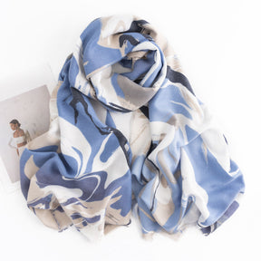 FH23-5416 printed winter scarf