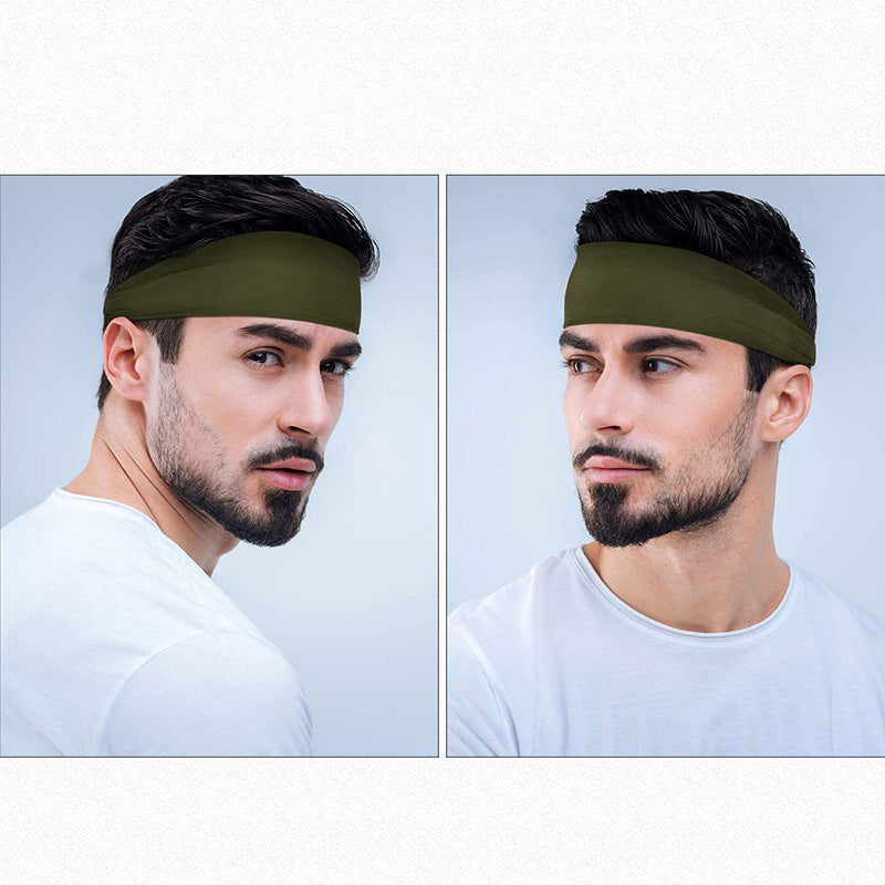 1952  Men's Sports Elastic Moisture-Wicking Headband