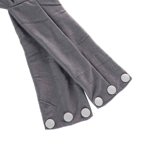 QD041  Plain Breathable High Elasticity Hijab Cap with Adjustable Strap and Button