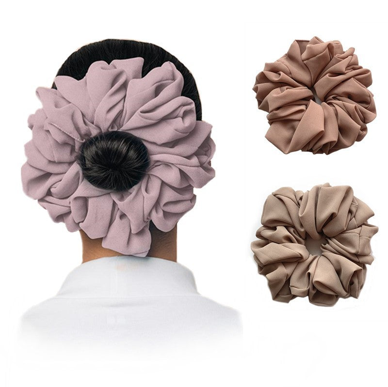 WJA31  Women's chiffon large intestine ring hair tie