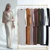 LR933  Solid color modal cotton dress