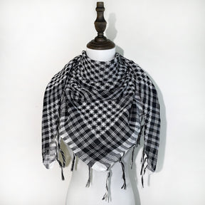XA003  102*102cm Desert Tactical Tassel Scarf - MOQ:2