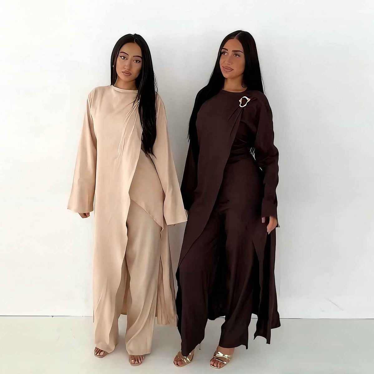 LR1103 Fashion Two-Piece Set: Matching Top and Pants