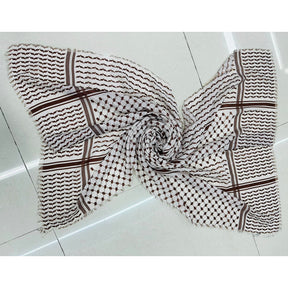 NEW01  hot kuffiyeh printed Modal cotton hijab