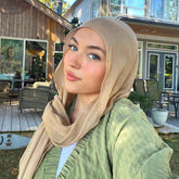 JB50  Bamboo Fiber Jersey, Fine, Soft, Non-Pilling Hijab