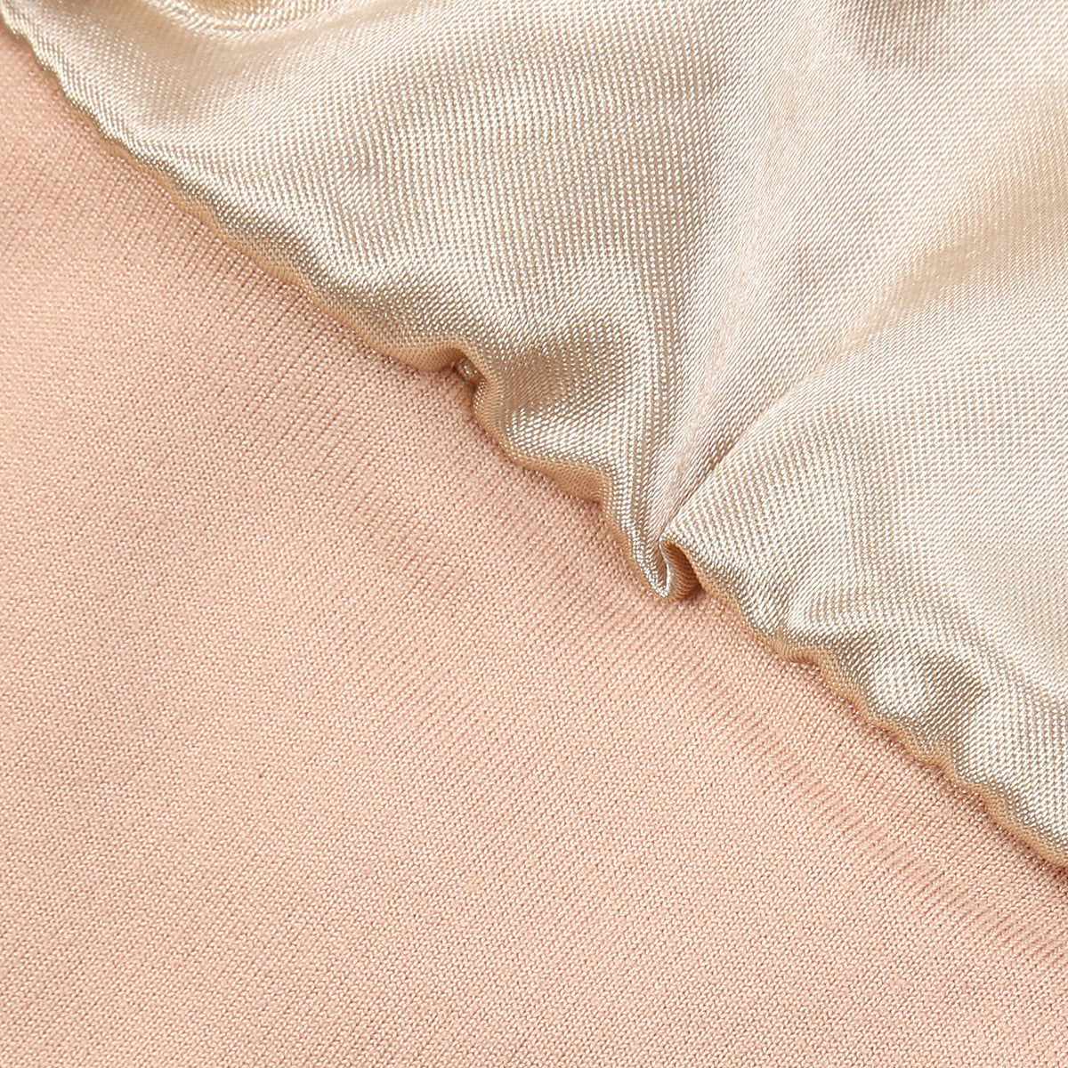 JN001  Plain Satin-Lined Polyester Tie Back Hijab Cap