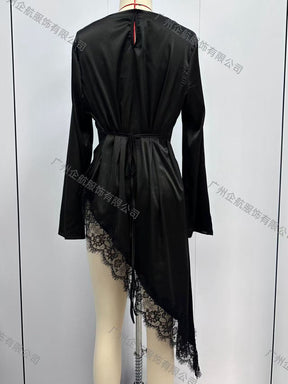 T04  Casual Fashion Slim Fit Abaya Long Dress