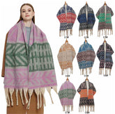 JH-TH22 fashion tassel winter scarf