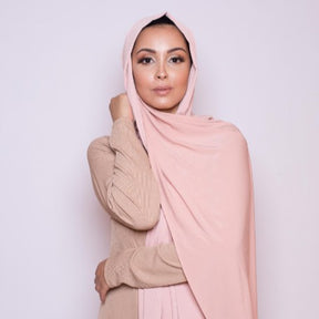 HY008 Crystal Hemp Jersey Hijab