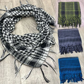 YD001  105*105cm Houndstooth Square Scarf - MOQ:3