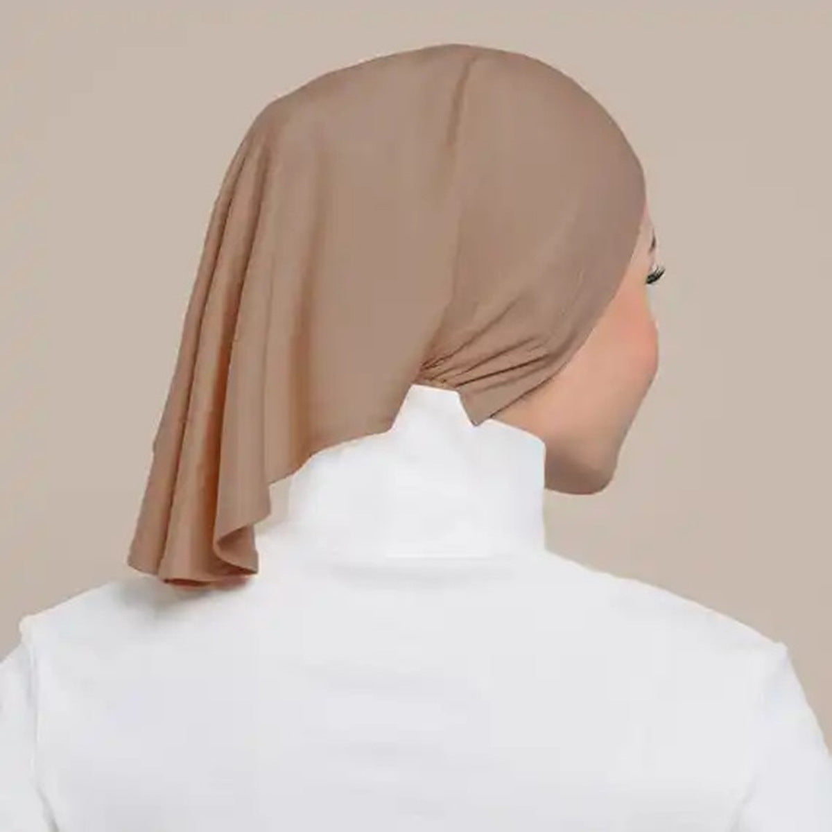 MSL086  Crystal linen solid color simple bottoming cap