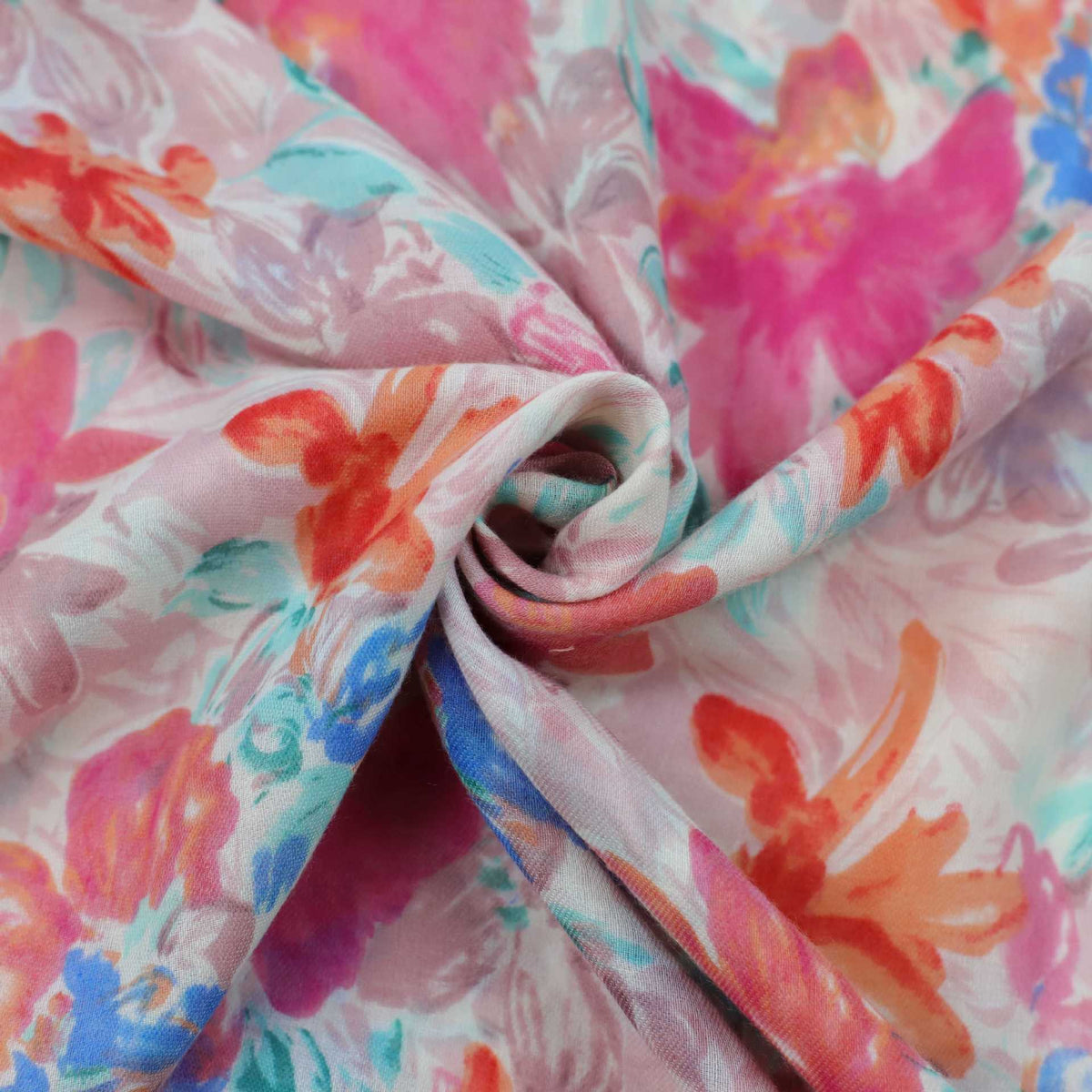 JY230902 floret printed scarf