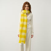 TLQHZZ-112 Checkerboard grid winter scarf