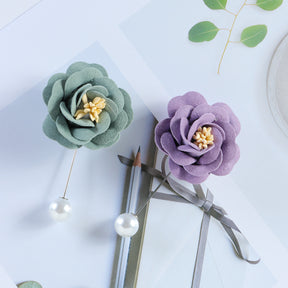 BZ012 Rose hijab/tudung pins