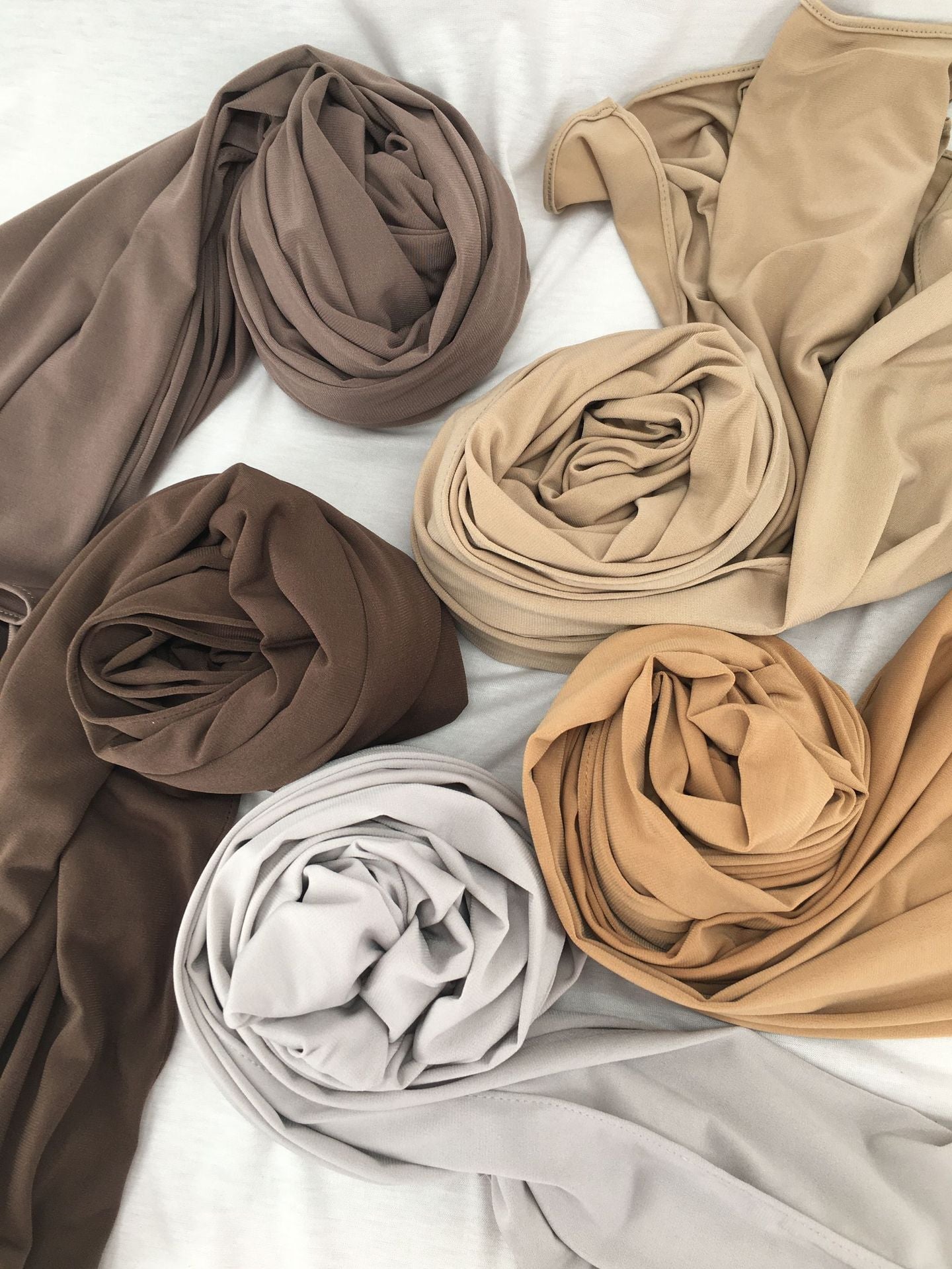 HY008 Crystal Hemp Jersey Hijab