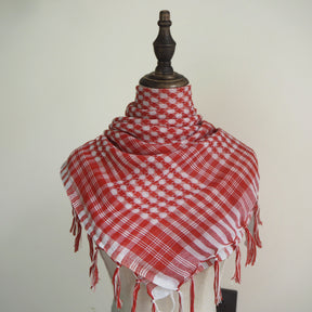 XA003  102*102cm Desert Tactical Tassel Scarf - MOQ:2