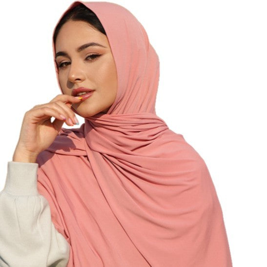HY008 Crystal Hemp Jersey Hijab