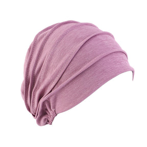 TJM-267  Women's pullover hat Chemo hat Sleeping hat Hair loss hat