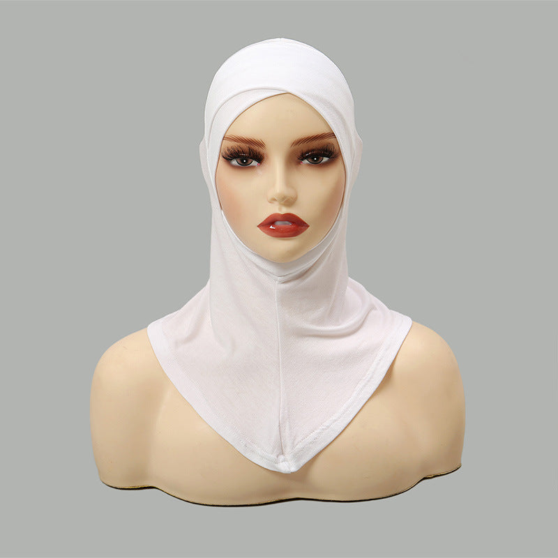 MSL090 New single layer cross mercerized cotton bottoming hat for women  plain hijab  hijab/tudung  instant hijab  sport hijab