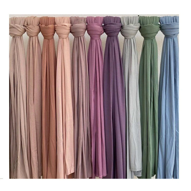 FD002  Modal mercerized cotton hijab